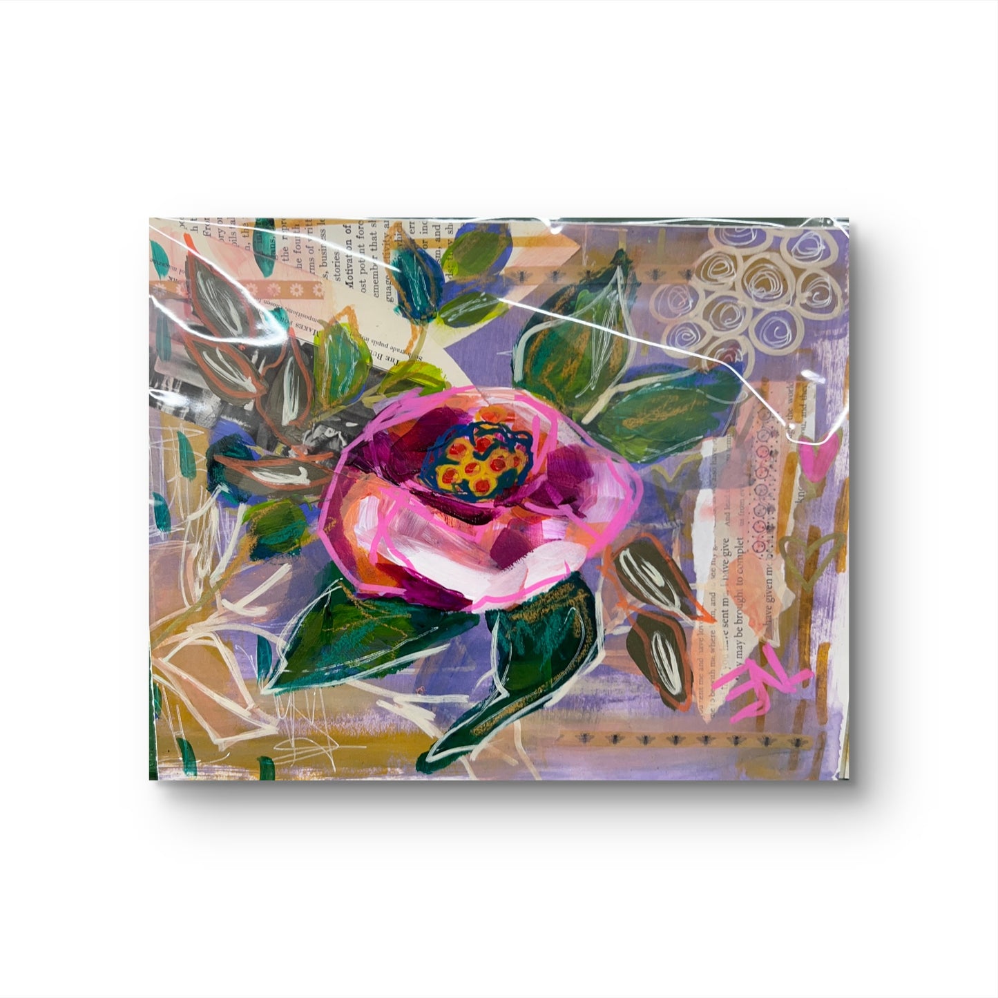 Bold Blooms: Expressive Mixed Media Paintings for Emerging Collectors