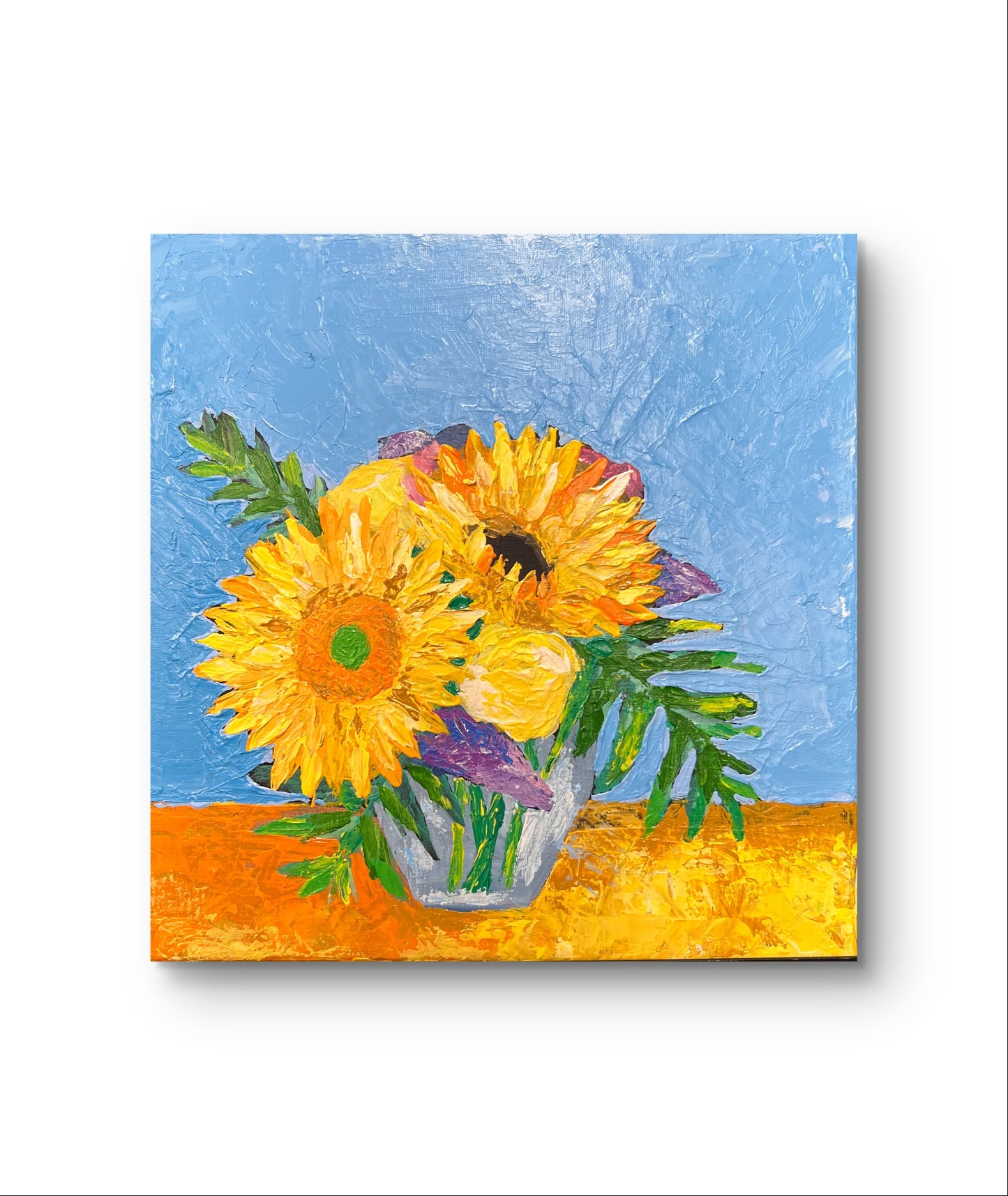 Biscuits and Tea Acrylic Painting by Erica Nordling 1