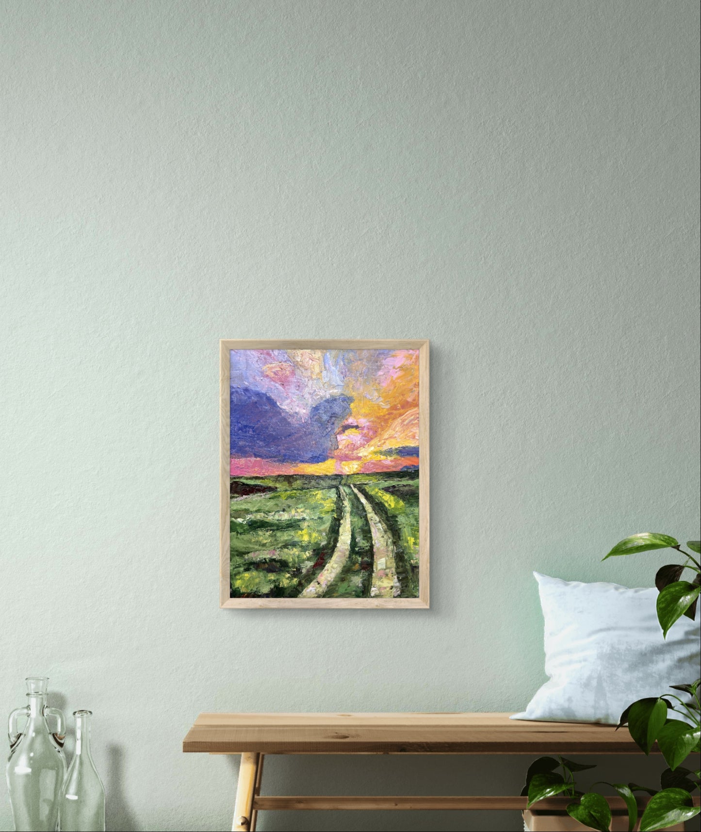 Evening Walk Oil Painting by Erica Nordling 5