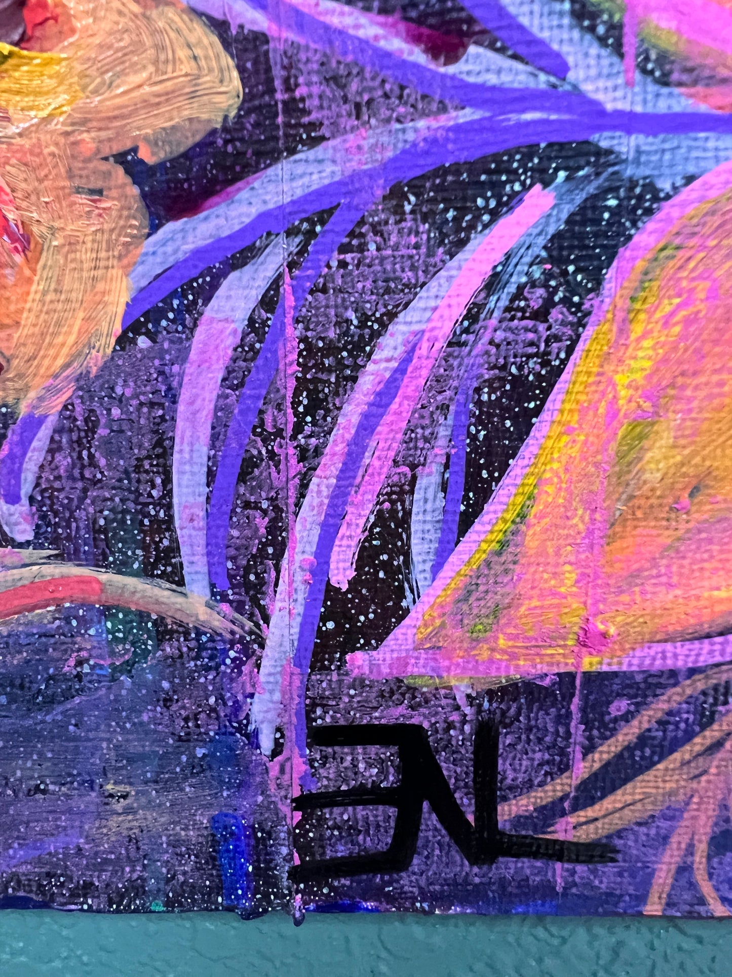 Daydreamer Acrylic Painting by Erica Nordling