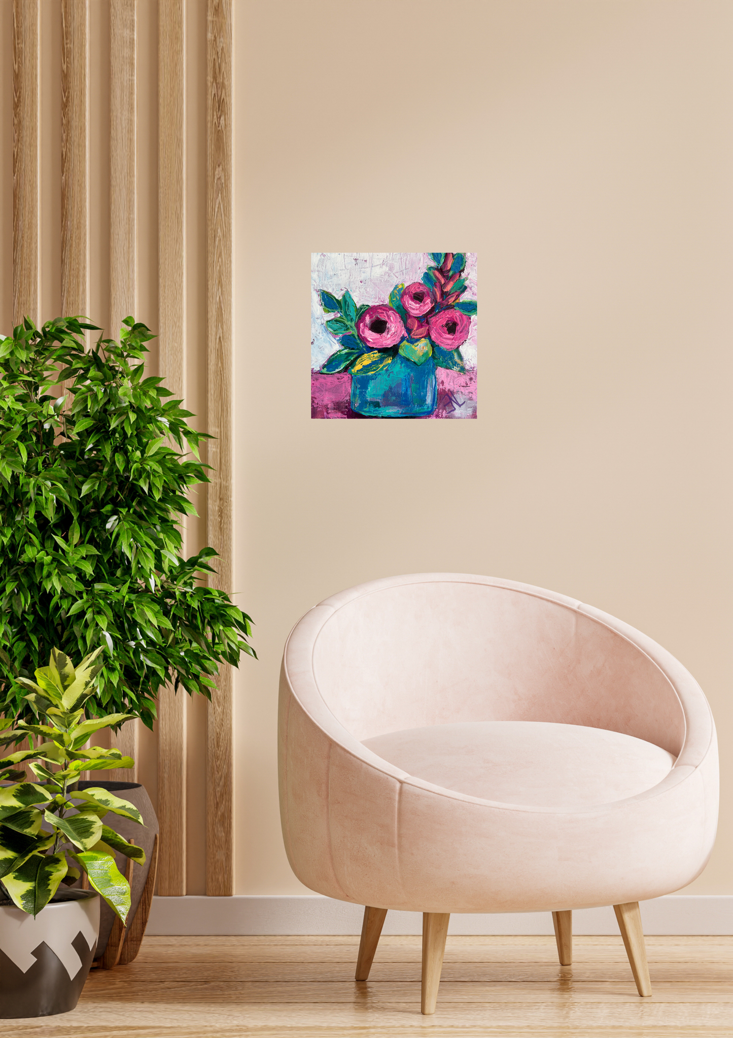 Fanciful Acrylic Painting by Erica Nordling