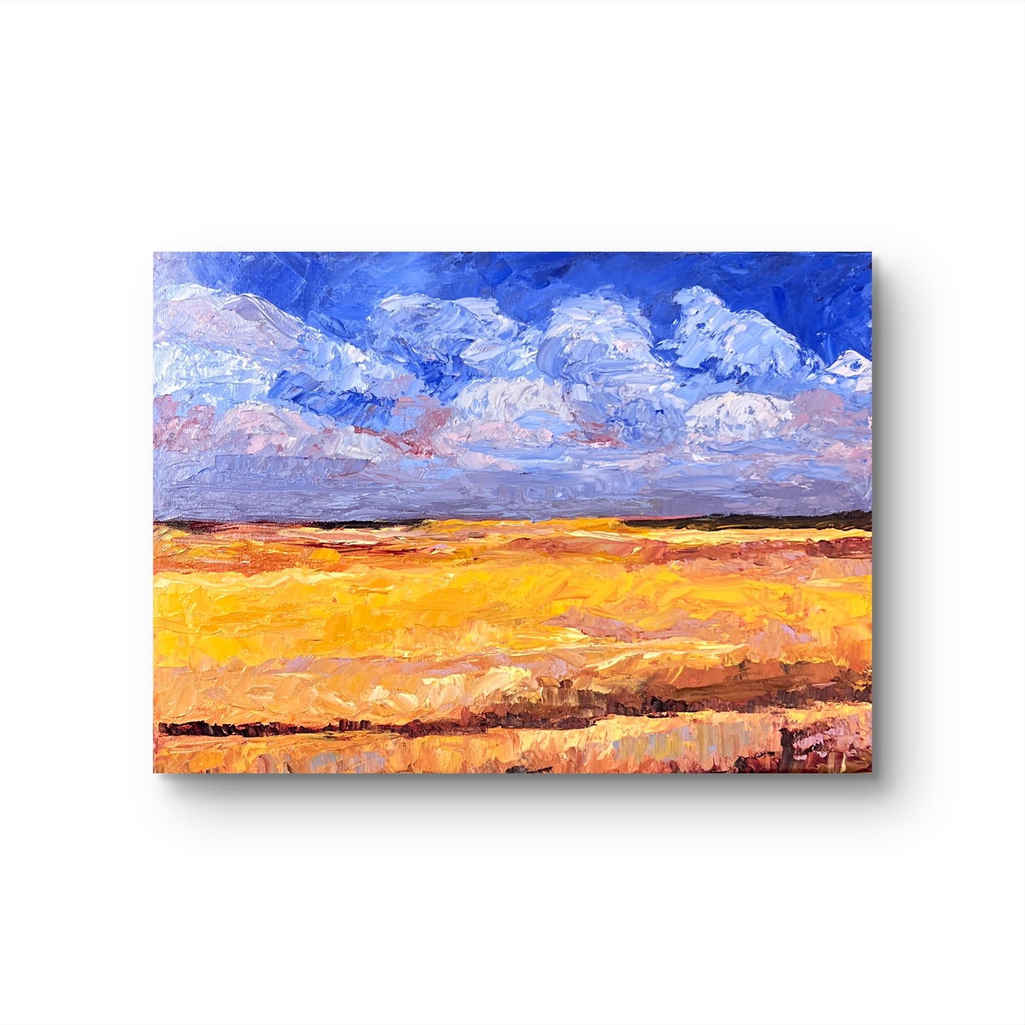 O Wheat Field Secrets Oil Painting by Erica Nordling 3