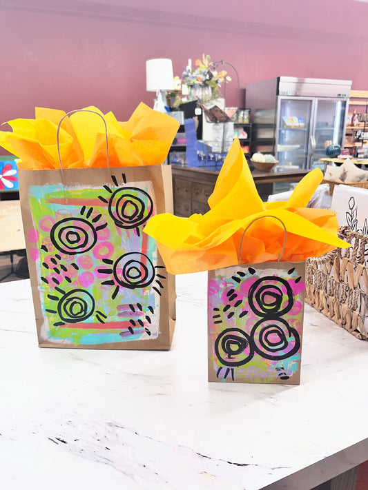 Layered Art Gift Bags-Adding Joy to Every Gift
