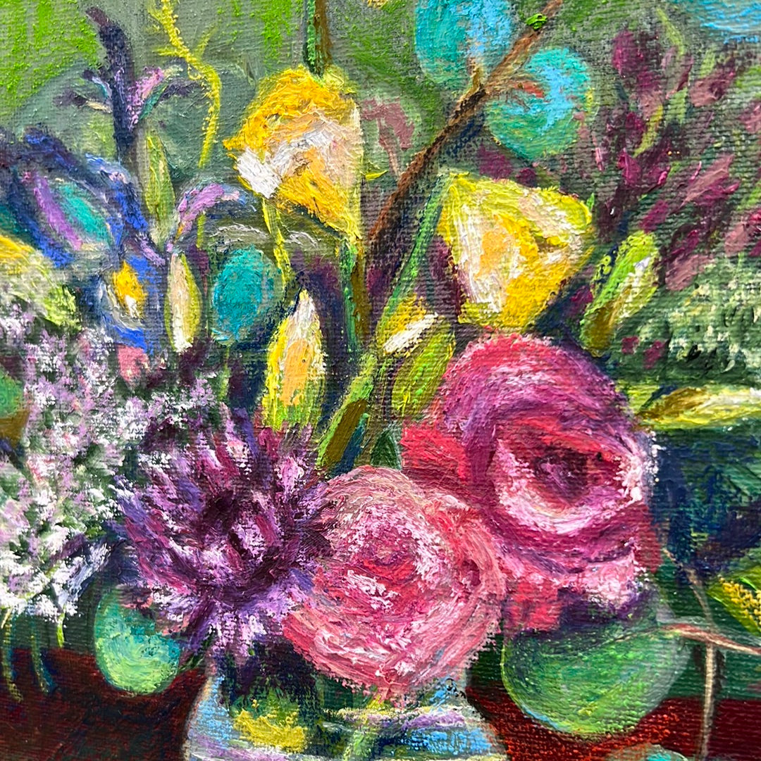 Love Blooms 10x8 Original Painting