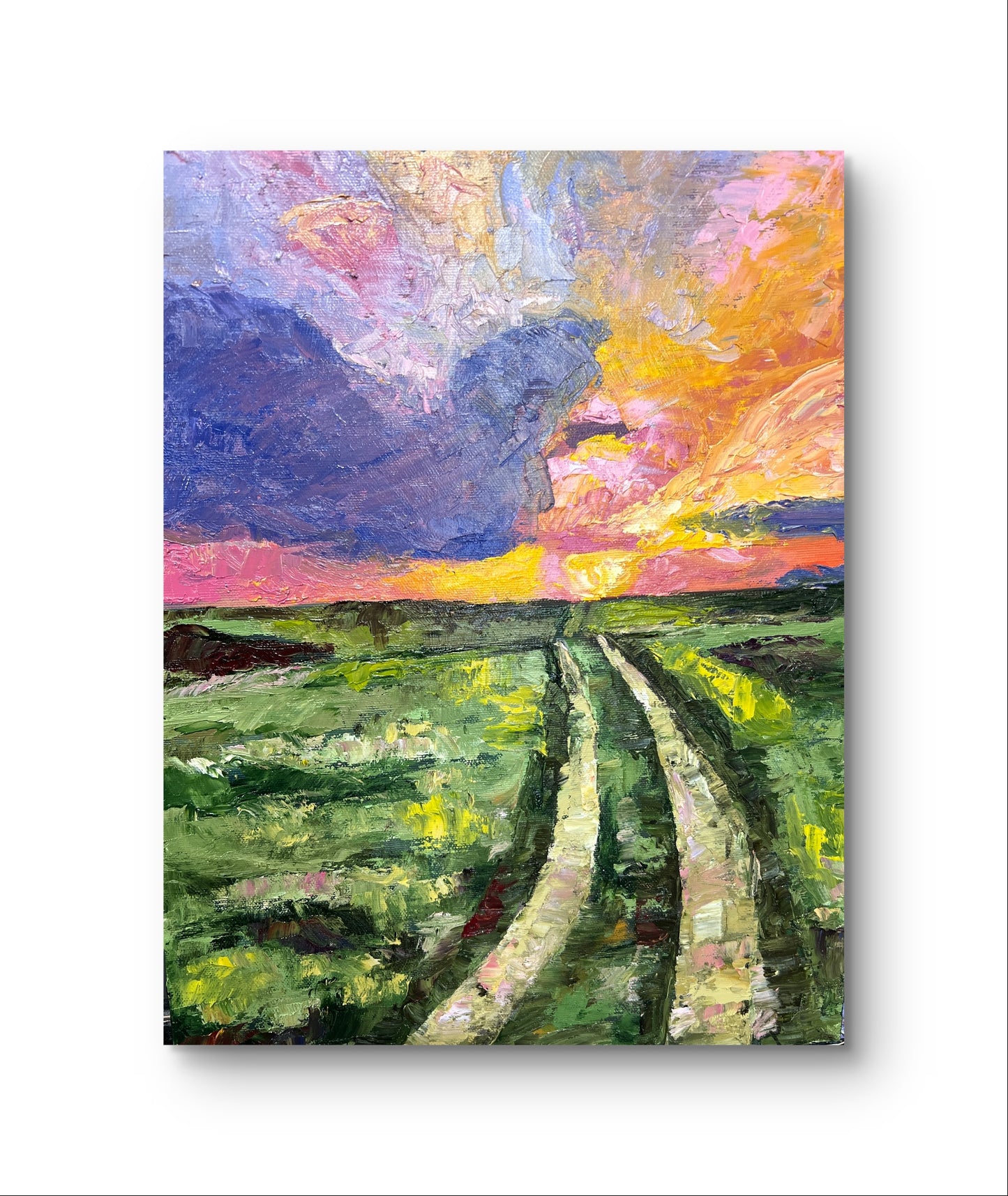 Evening Walk Oil Painting by Erica Nordling 3