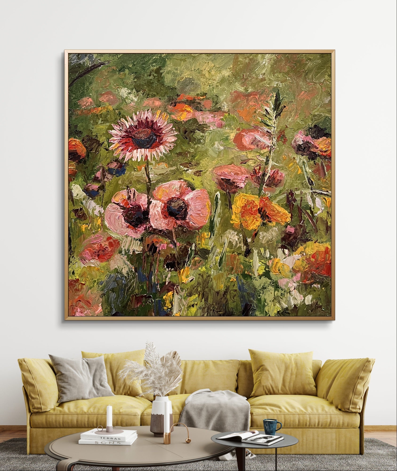 Ladybug Whispers Oil Painting By Erica Nordling 3