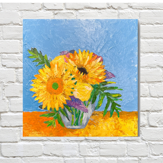 Biscuits and Tea Acrylic Painting By Erica Nordling